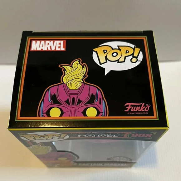 NEW Funko Pop! Captain Marvel The Infinity Saga Special Edition #908 - Picture 4 of 5